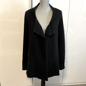RUBY MOON Open Long Cardigan Wool Blend, Size L